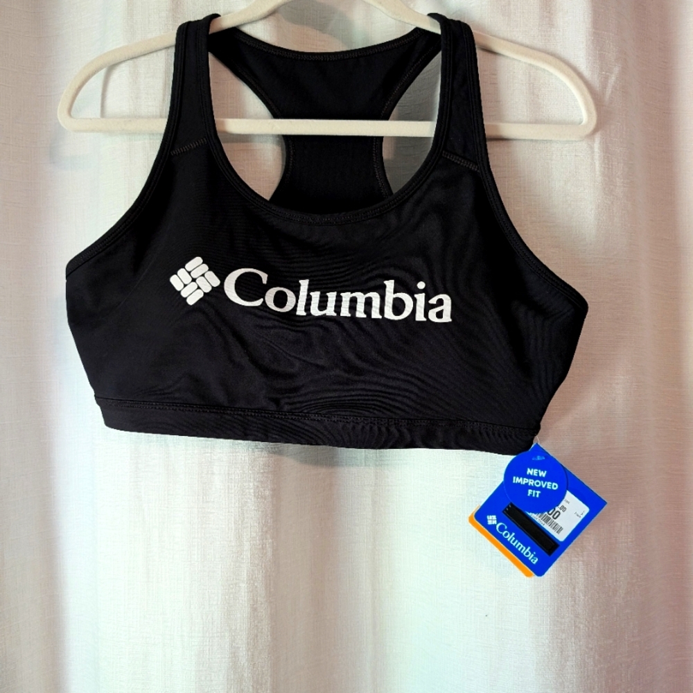 Jog Bra NWT L Columbia Racerback Sports Bra